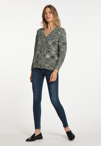 usha BLUE LABEL Knit Cardigan in Grey