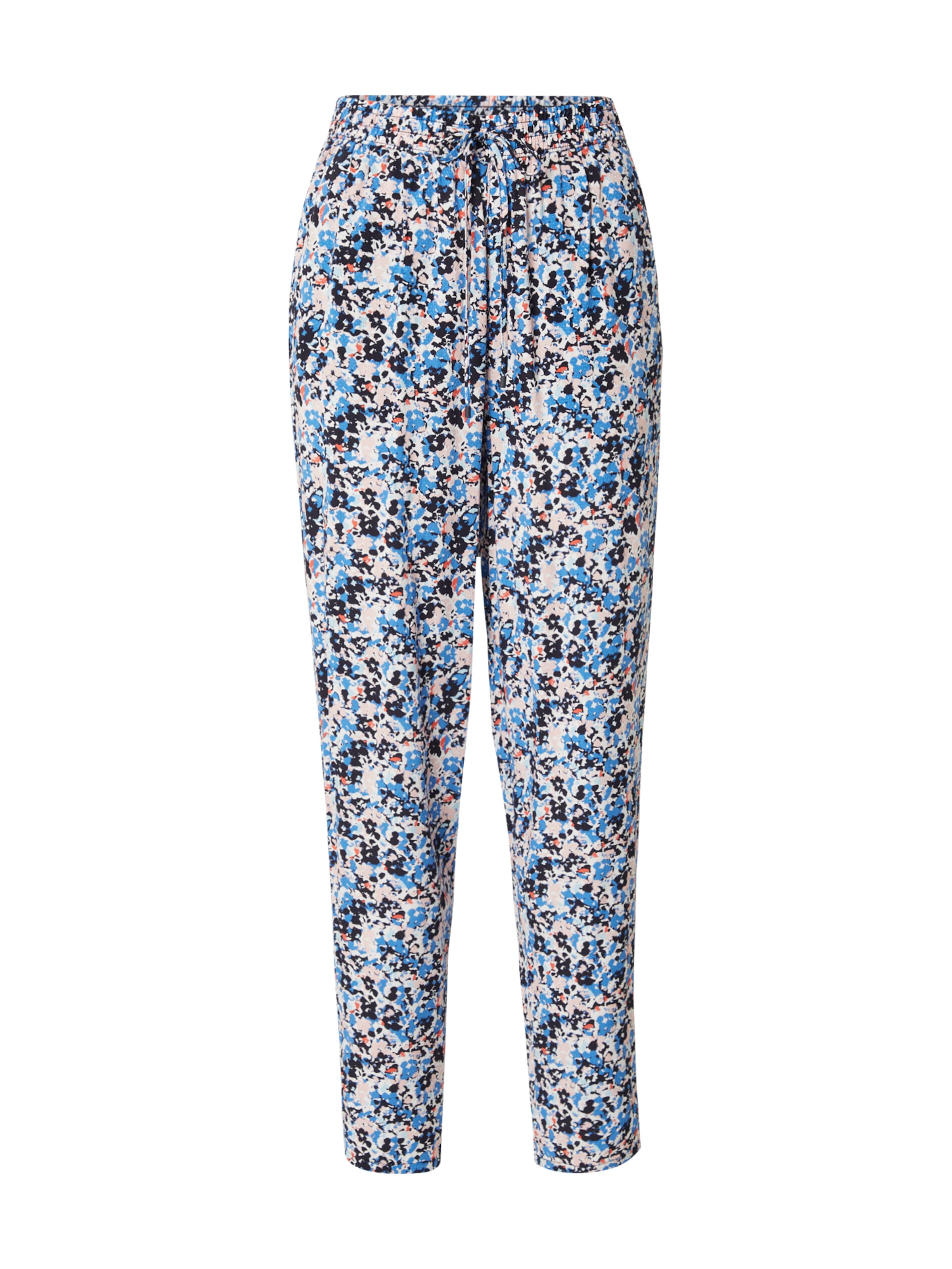 s.Oliver Tapered Broek in Blauw: voorkant
