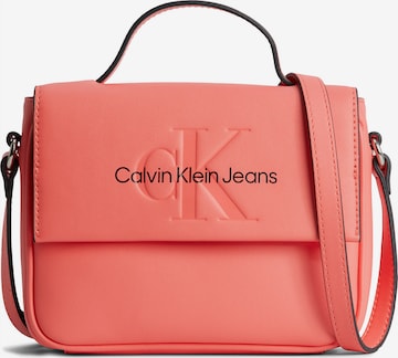 Calvin Klein Jeans Crossbody bag in Red: front