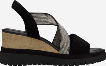 TAMARIS Sandals in Black