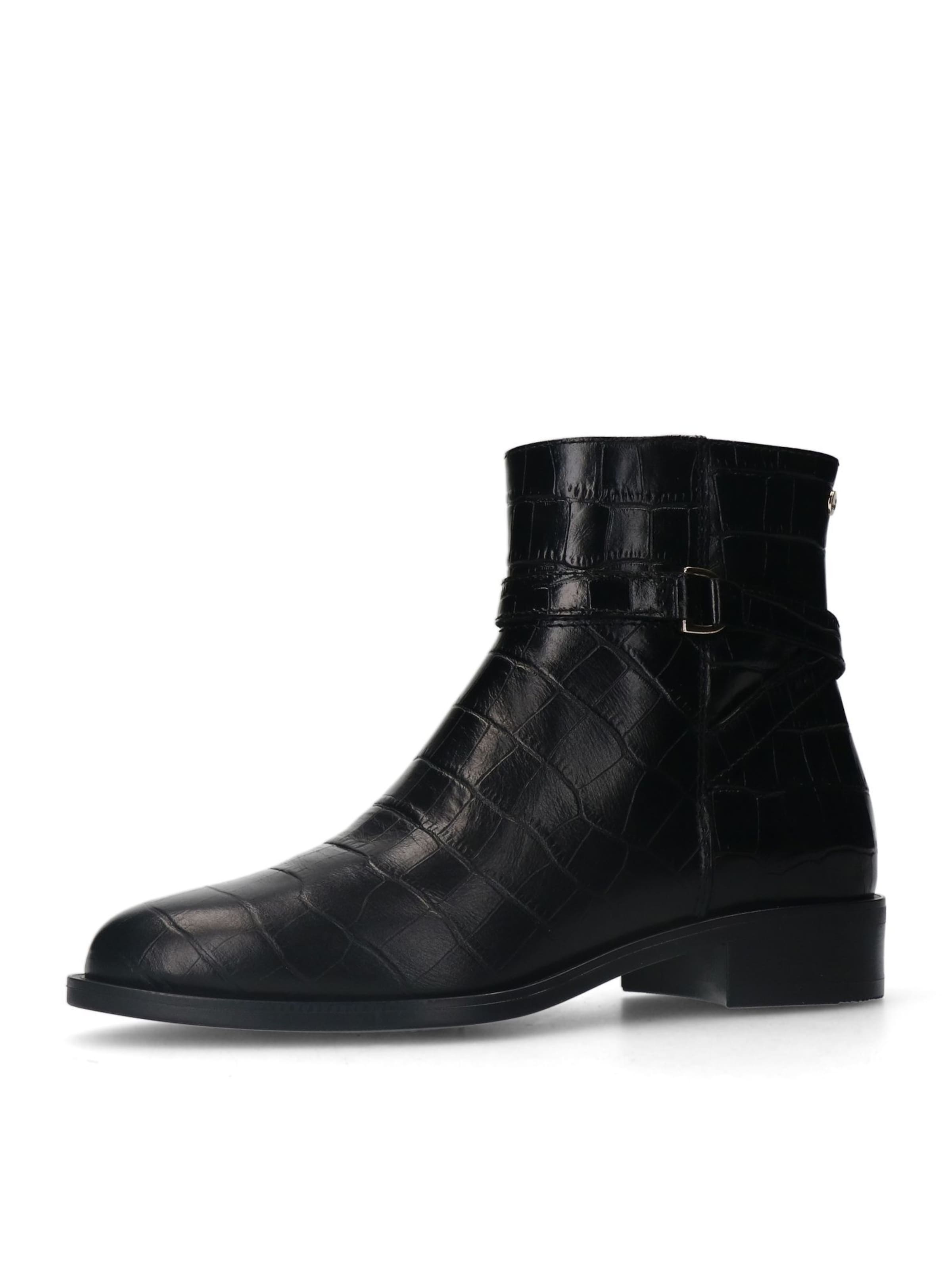 MANFIELD Stiefelette in schwarz, Produktansicht