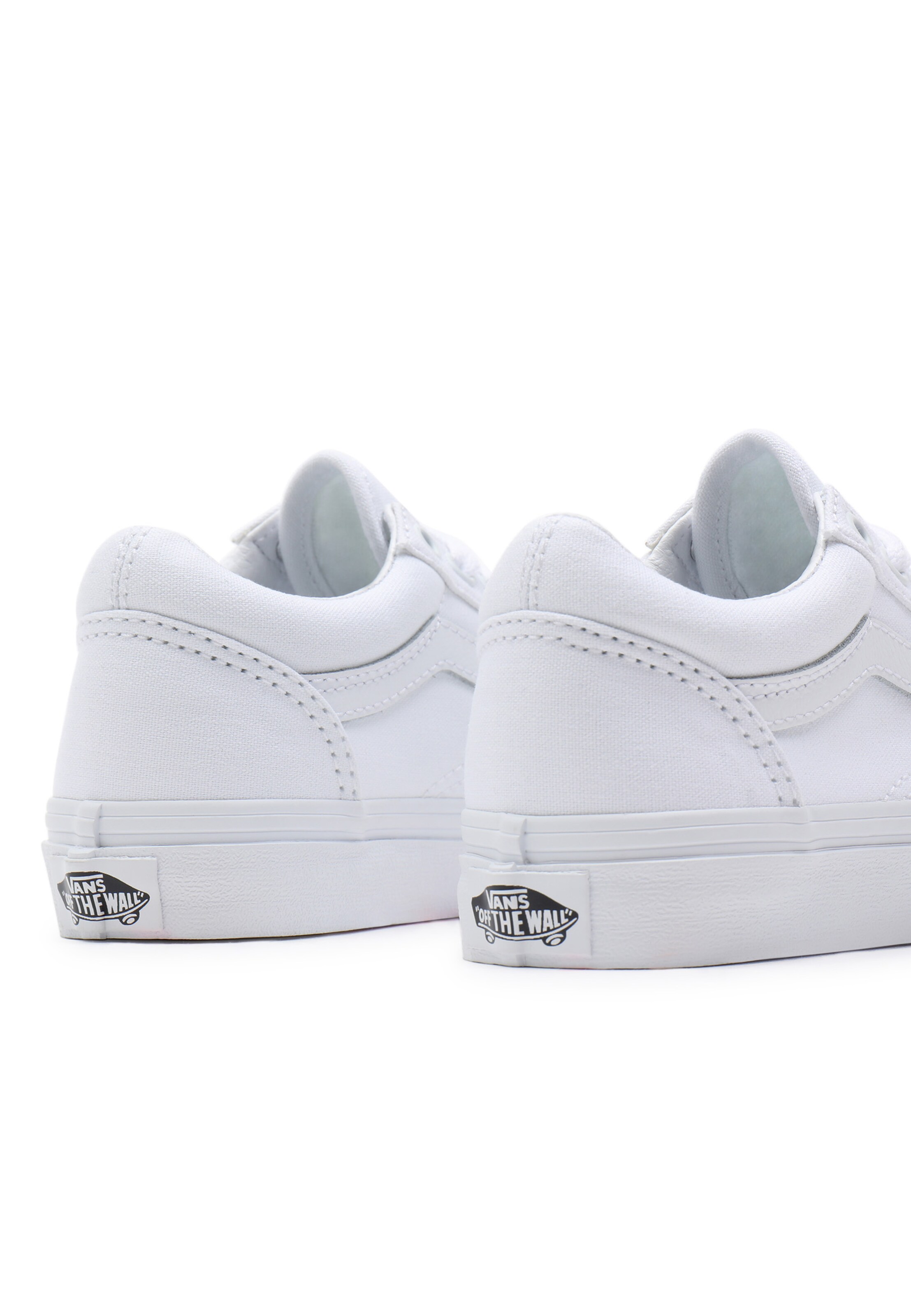 balta VANS Sportbačiai 'Old Skool'