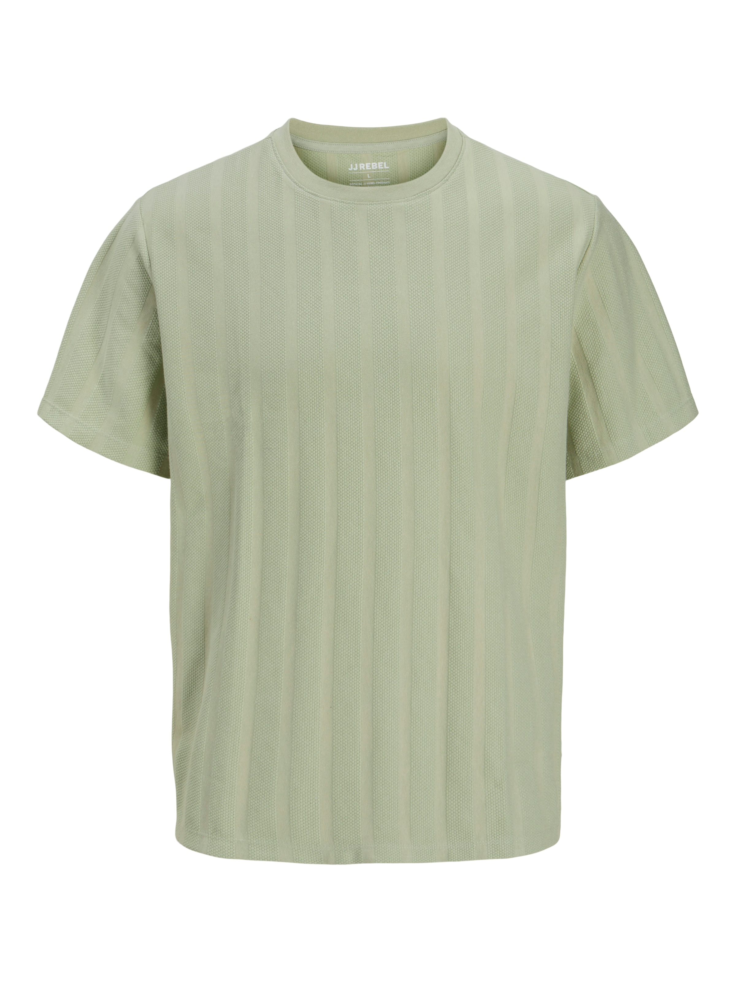 Maglietta 'JREBLOUIS' di JJ Rebel in verde: frontale