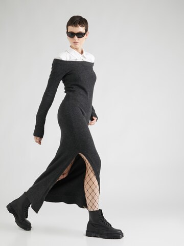 WEEKDAY Knit dress 'Lollo' in Grey