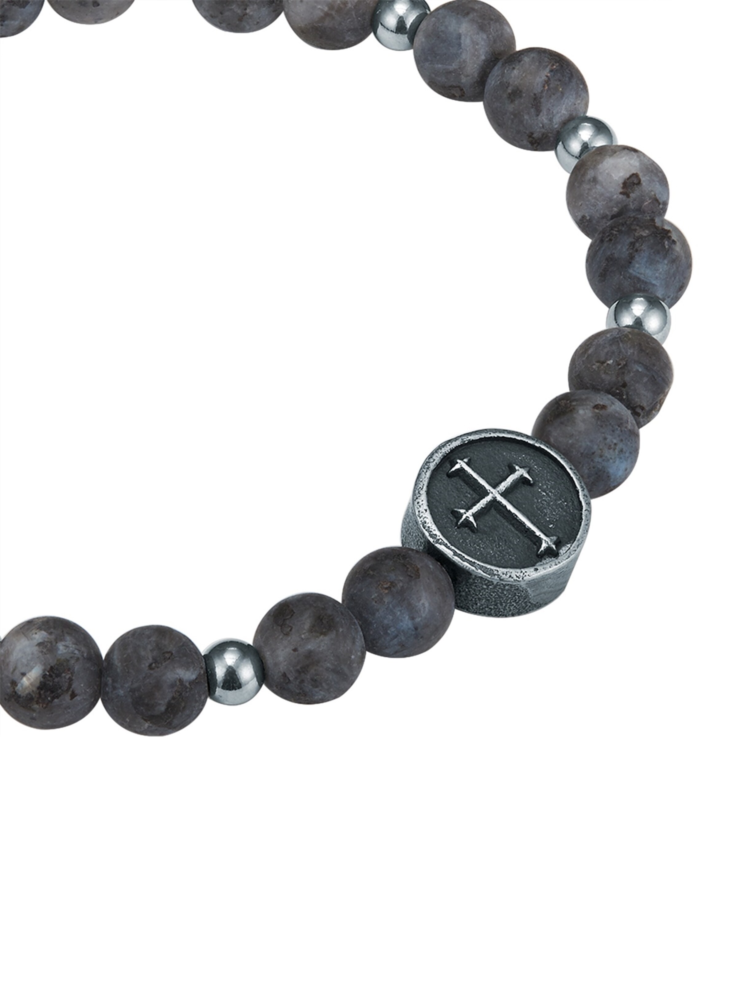 True Rebels - Pulsera en gris