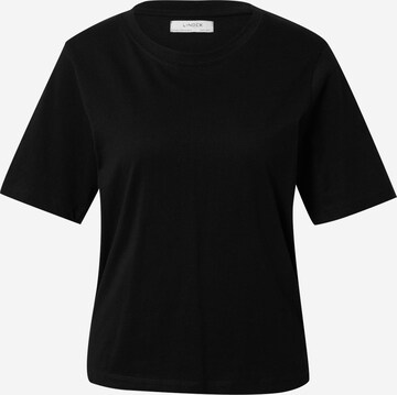 T-shirt 'Erica' Lindex en noir : devant