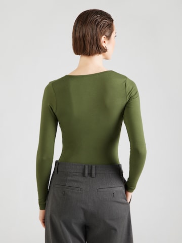 ABOUT YOU Shirt body 'Ella' in Groen
