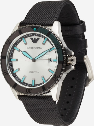 Emporio Armani Analog watch in Black: front