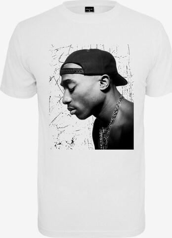 T-Shirt 'Tupac' Mister Tee en blanc : devant