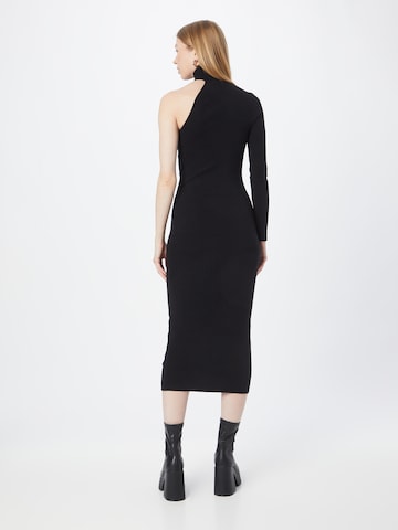 Bardot Knitted dress in Black