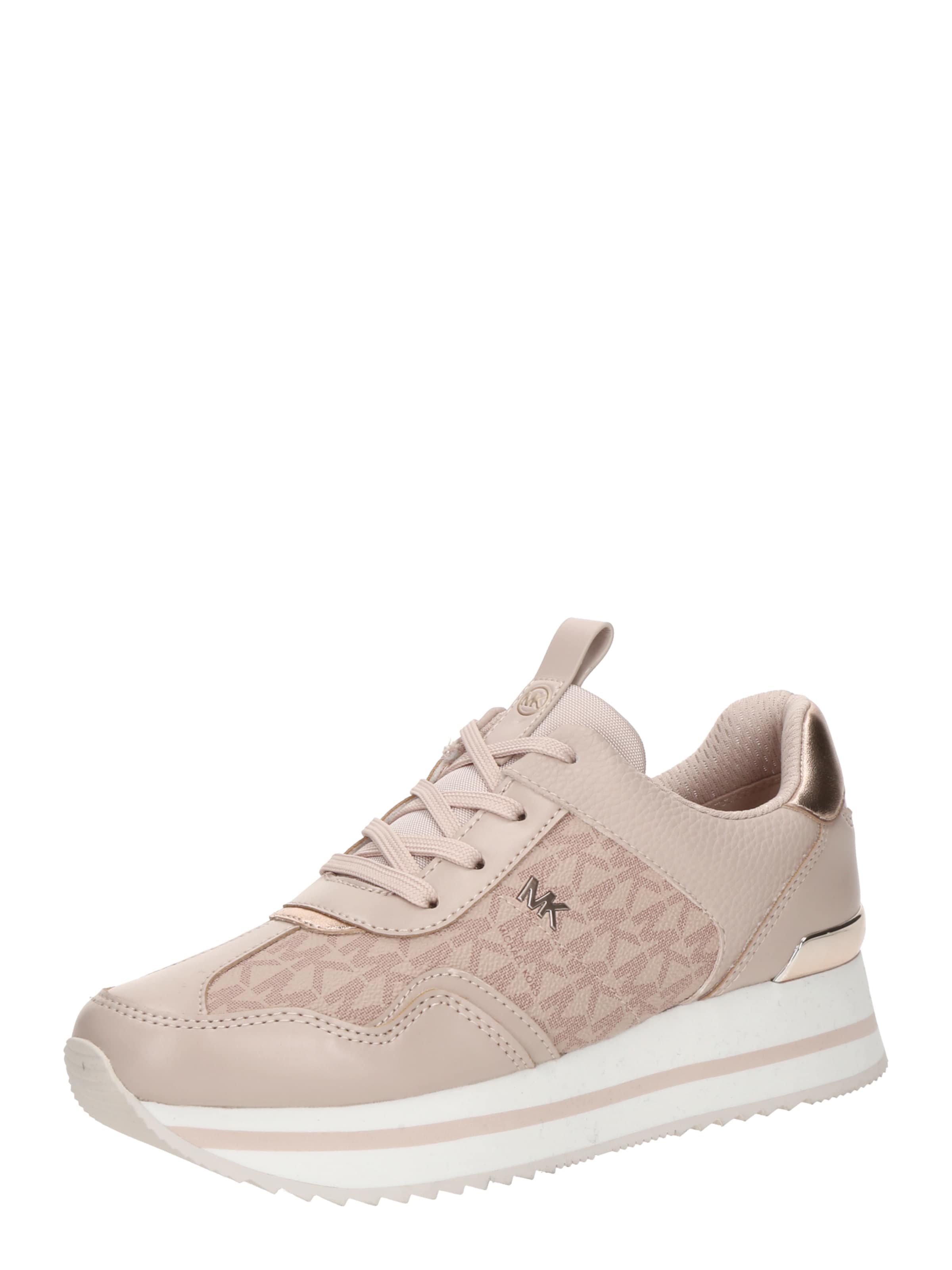 MICHAEL Michael Kors - Sapatilhas baixas 'RAINA' em rosa: frente