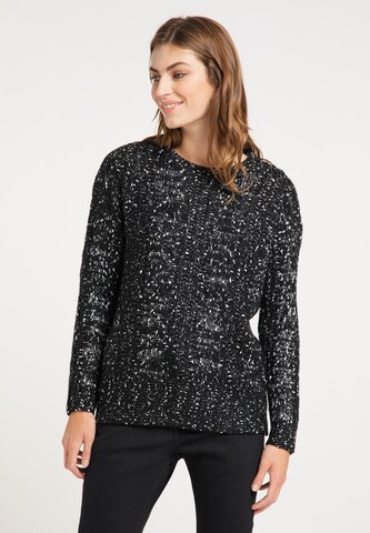 Usha Pullover in Schwarz: Vorderseite