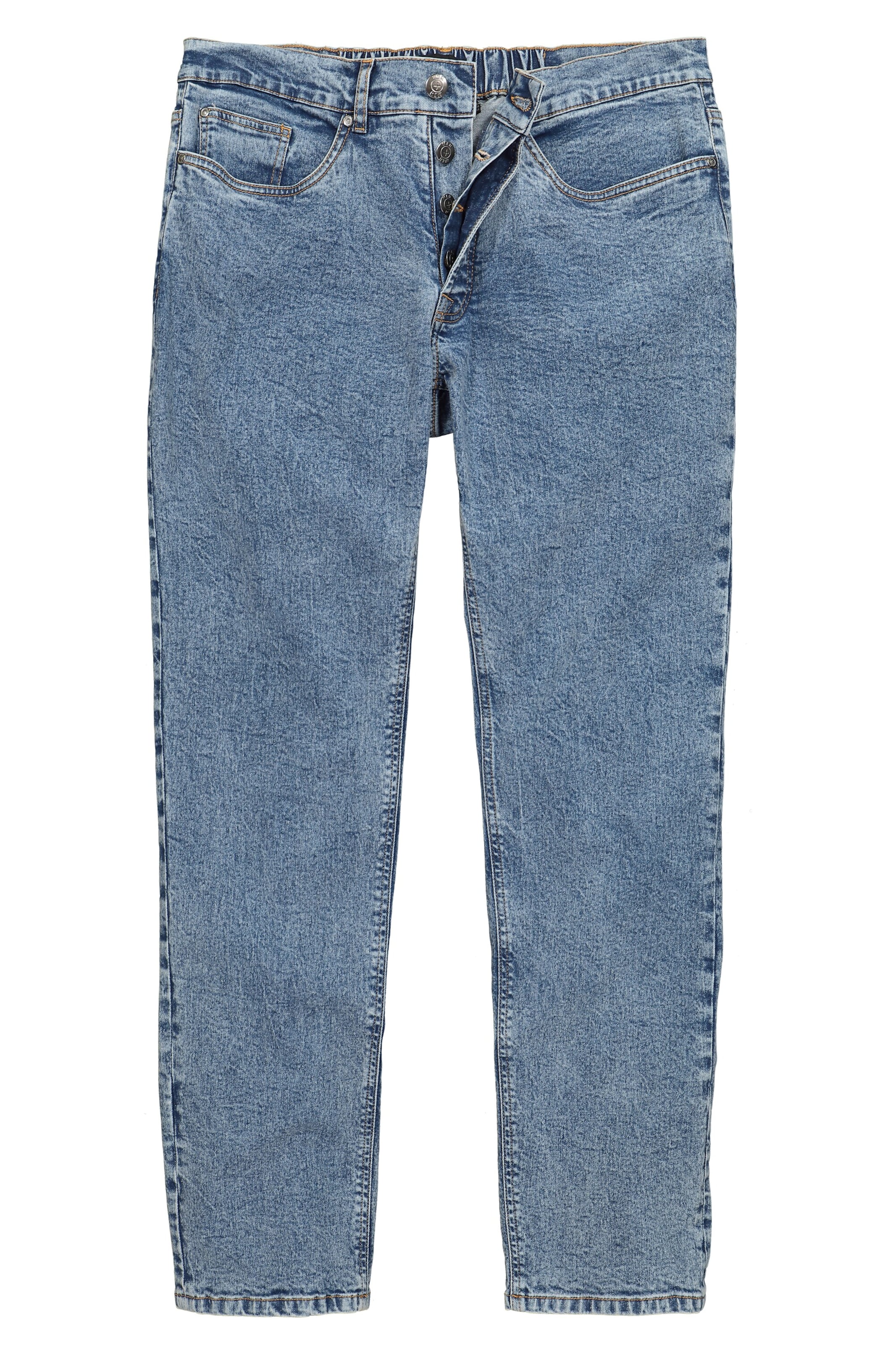 Men Plus Loose fit Jeans in Blue: front