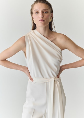 MANGO Jumpsuit in White
