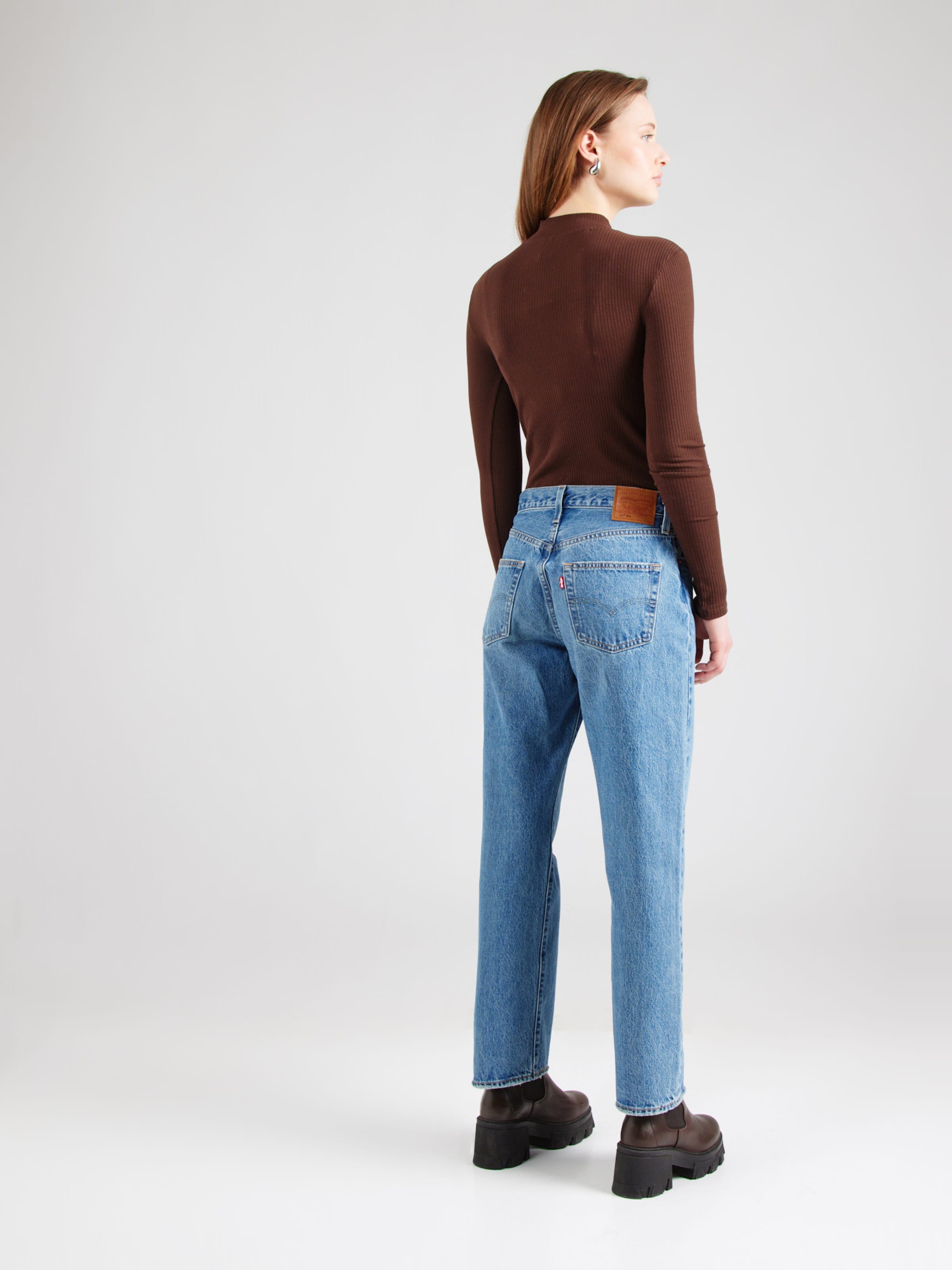 LEVI’S / 90's 501 blue denim pants LEVI'S ® Regular Jeans '501® 90's Ankle' pe Albastru Denim | ABOUT YOU