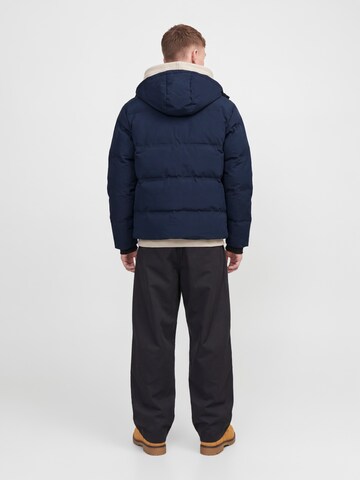 JACK & JONES Зимняя куртка 'JJCotrace Alpha' в Синий