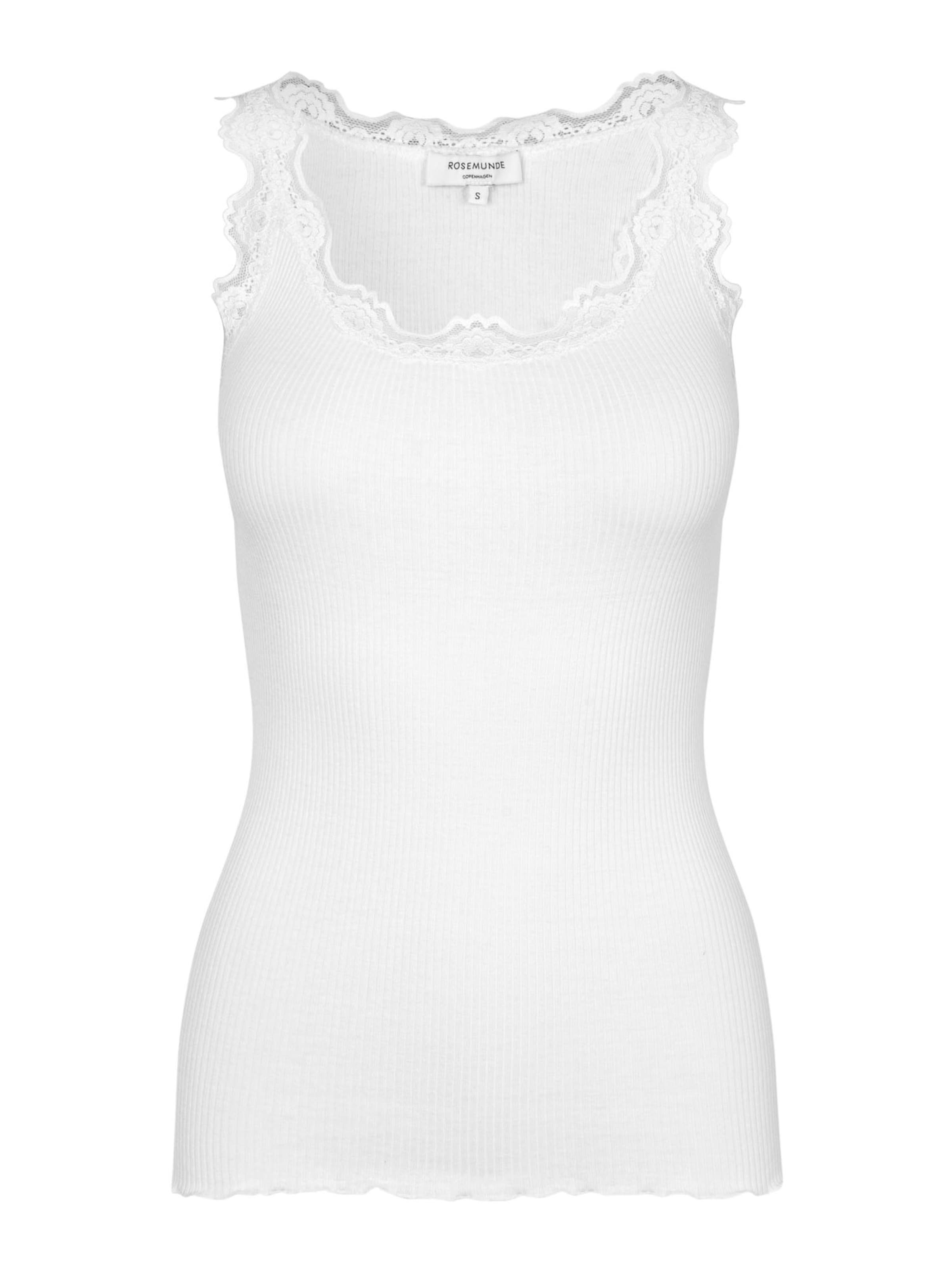 rosemunde Топ в бяло: отпред