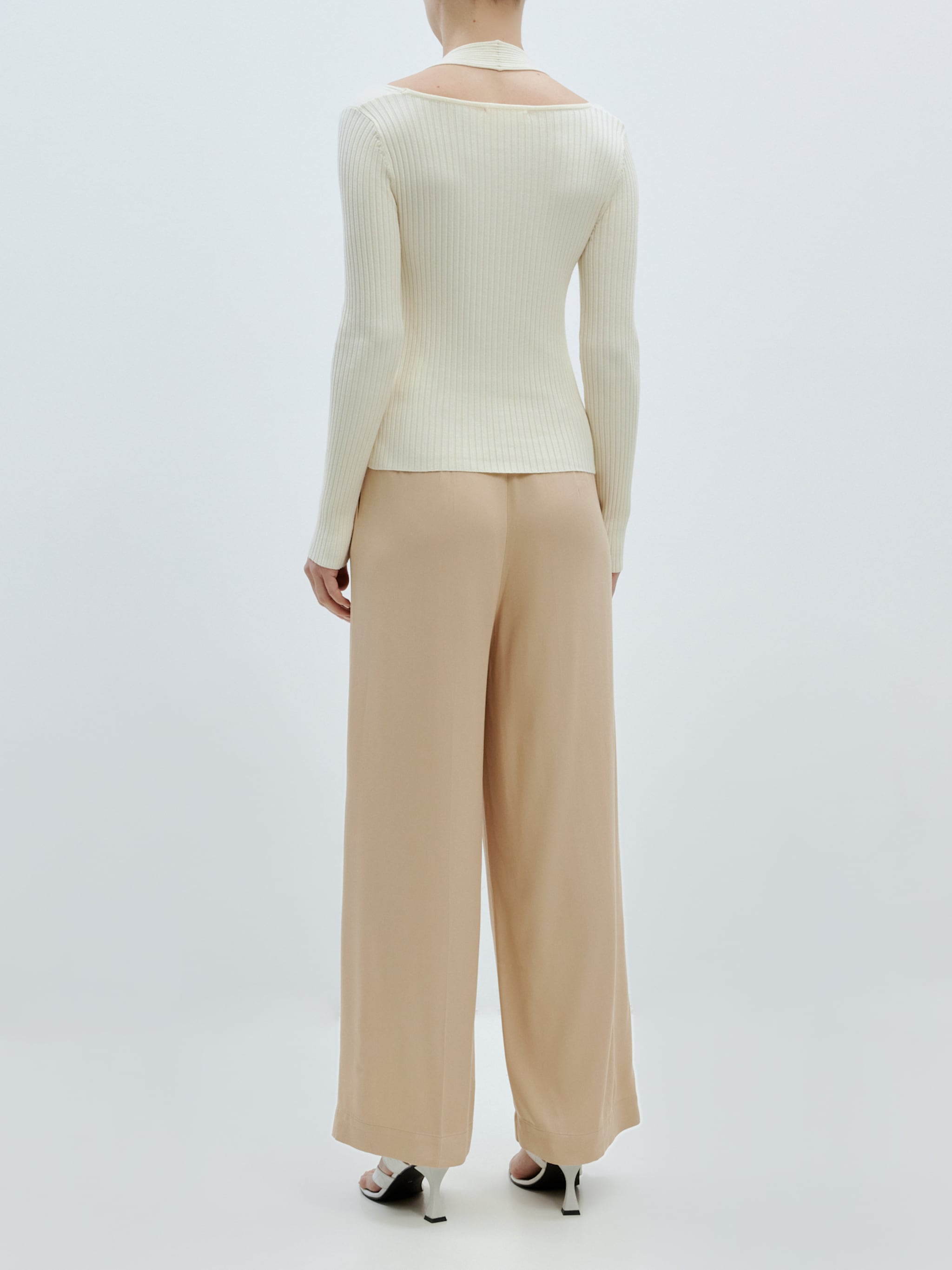 EDITED Produkte Pullover 'Kali' naturweiß