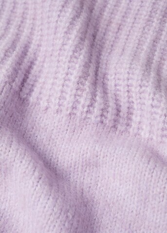 MANGO Sweater 'Serena' in Purple