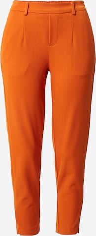 OBJECT - Pantalón 'Lisa' en naranja: frente