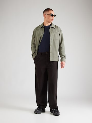 Lindbergh Comfort fit Between-Season Jacket 'Superflex' in Green