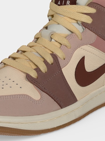 Sneaker alta 'AIR JORDAN 1' di Jordan in arancione