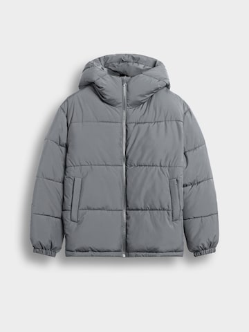 Burocs Winter Jacket in Grey: front
