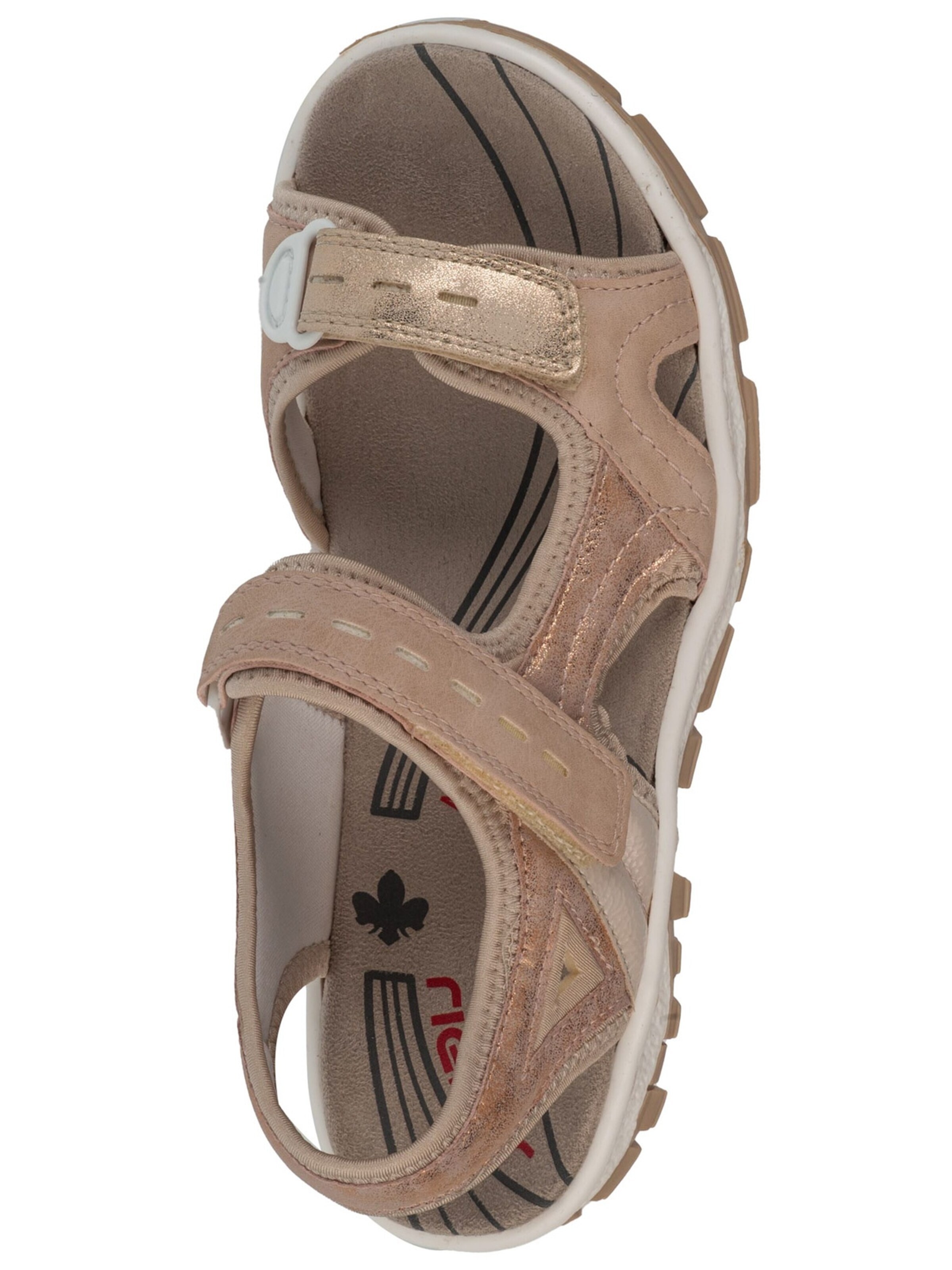 Rieker Wandelsandalen 'Rieker  68866' in Roze
