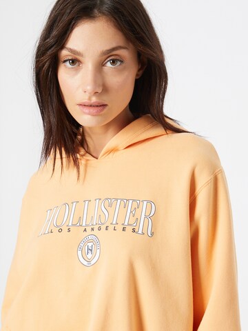 Bluză de molton de la HOLLISTER pe portocaliu