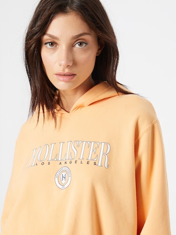 Sweat-shirt HOLLISTER en orange
