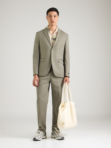 Jack & Jones Premium Слим Костюм 'JPRSOLARIS' в Зеленый: спереди