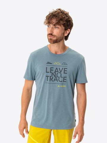 VAUDE Performance shirt 'Tekoa III ' in Blue: front