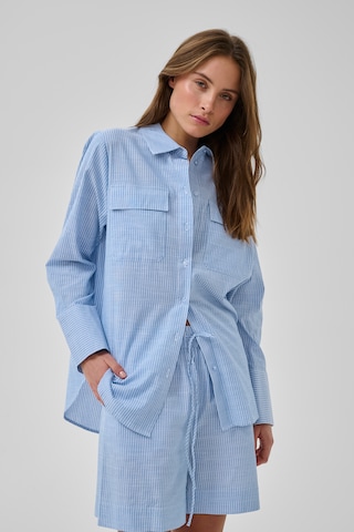 My Essential Wardrobe Blouse 'MWSkye' in Blue: front