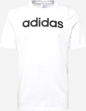 ADIDAS SPORTSWEAR Performance Shirt 'Essentials' in White: front