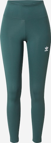 ADIDAS ORIGINALS Leggings 'Adicolor Classics Tonal 3-Stripes' in Green: front