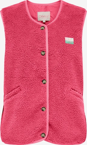 ONLY - Chaleco 'ONLBABY' en rosa: frente