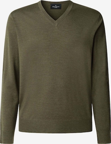 Hackett London Sweater in Green: front