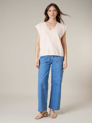 Pull-over 'Miria' Deeluxe en rose : devant