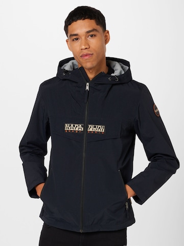 NAPAPIJRI Between-Season Jacket 'RAINFOREST' in Black: front