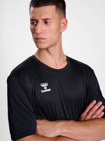 Hummel Functioneel shirt 'ESSENTIAL' in Zwart