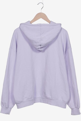 Monki Sweatshirt & Zip-Up Hoodie in XL in Purple