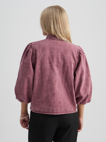 minus - Blusa 'New Solene' em vermelho