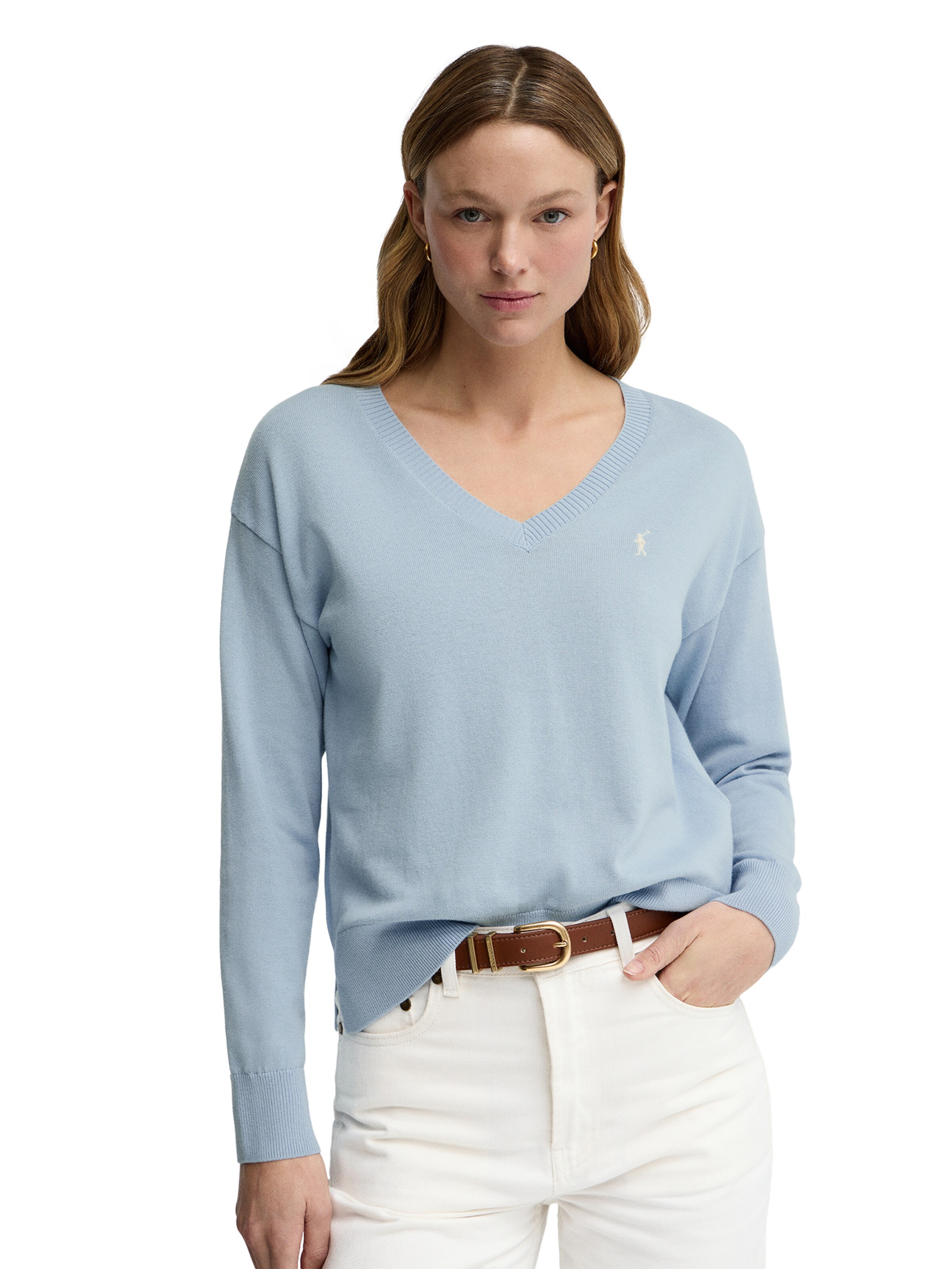 Polo Club Pullover 'RIGBY GO' in Blau: Vorderseite