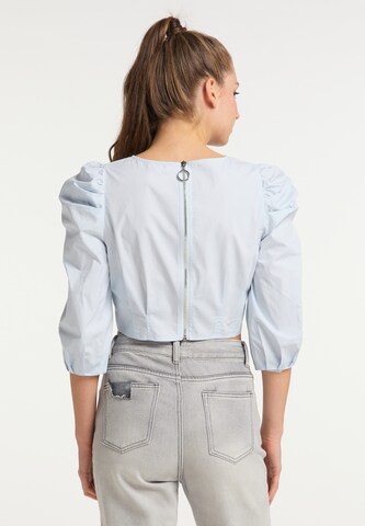 MYMO Blouse in Blauw