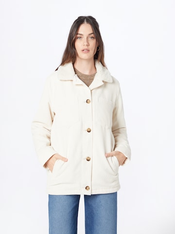 Veste mi-saison HOLLISTER en beige : devant