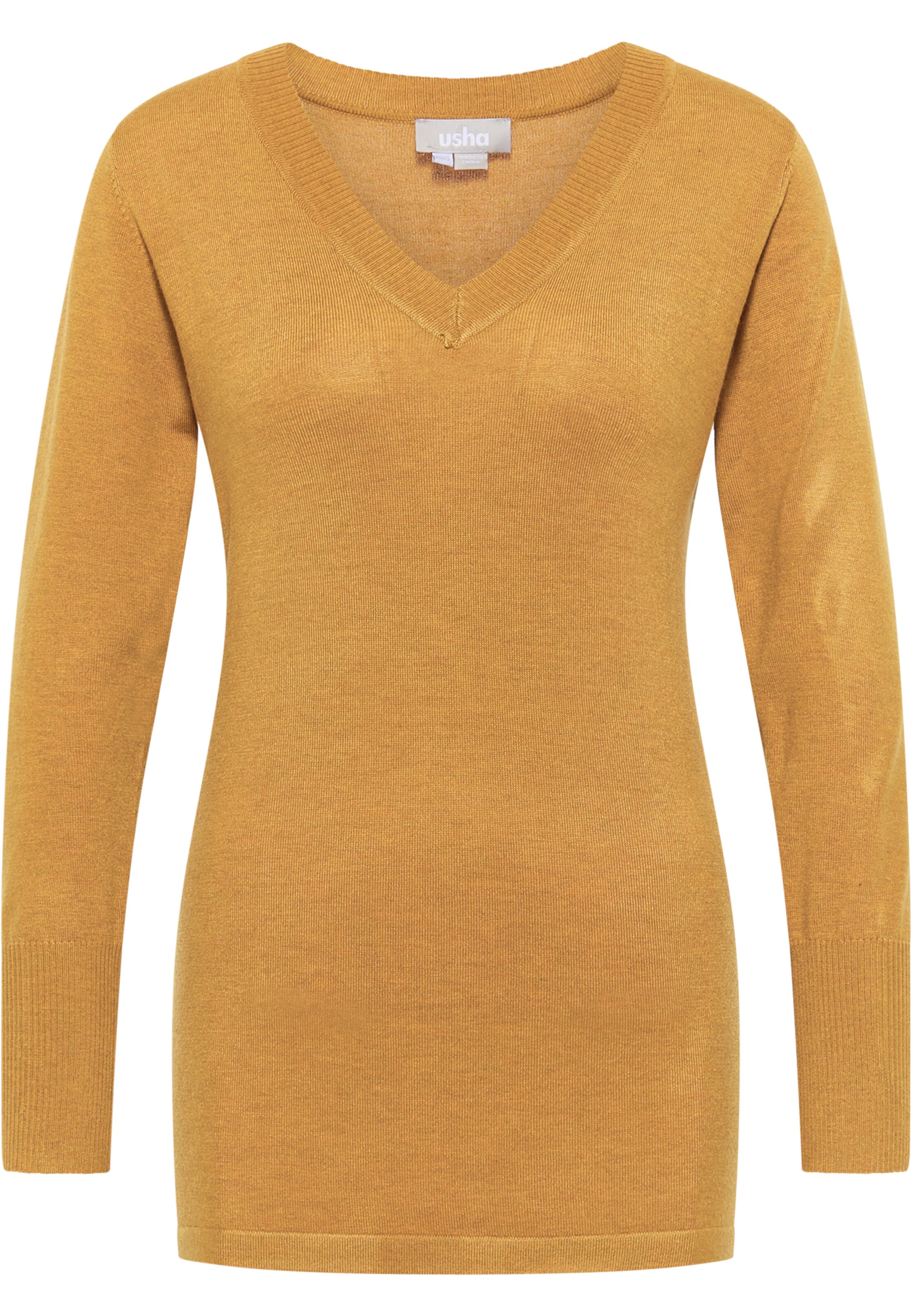 Usha - Pullover em amarelo: frente