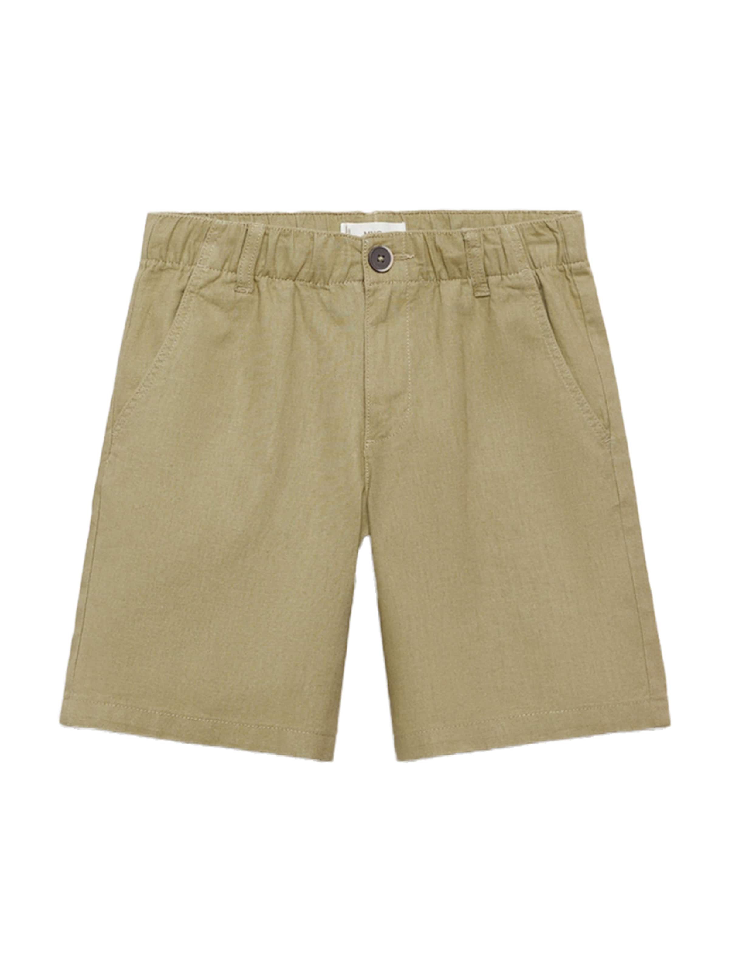 MANGO KIDS Regular Housut 'LIAM' värissä vihreä: etupuoli