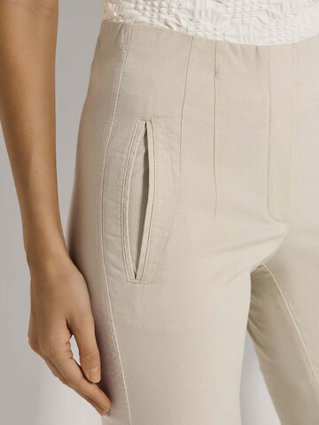Coupe slim Pantalon MADELEINE en beige