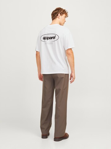 JACK & JONES Koszulka 'JJEBradley' w kolorze biały