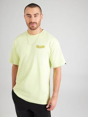 VANS Shirt 'Skull La Shaka' in Yellow